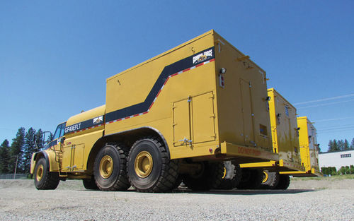 LKW für Treibstofftransport - 25FL/EFL - Ground Force Worldwide - 3-Achsen / für Baustelle