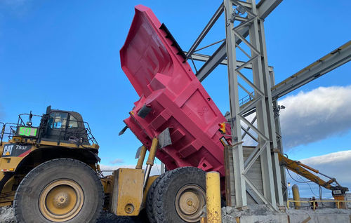 Kippbehälter für Sand - 40RWB - Ground Force Worldwide