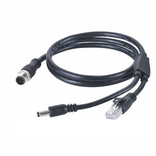 RJ45-Stromkabel - MC08C1LSASB24CK15-DC/RJ45 - Cableforce Electronics Co., Limited - Daten / Ethernet / geschirmt