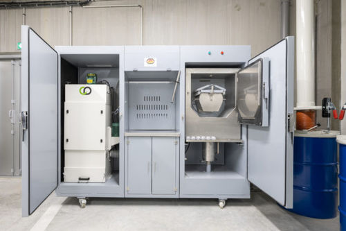 Hydraulischer Pulverisierer - CALCIUS - ATI Industries - vertikal / robust