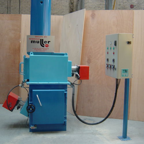Verbrennungsanlage für Müll - CP 10 - ATI Industries - für Krankenhausabfälle / für Industrieprodukte / mit Emissionskontrolle