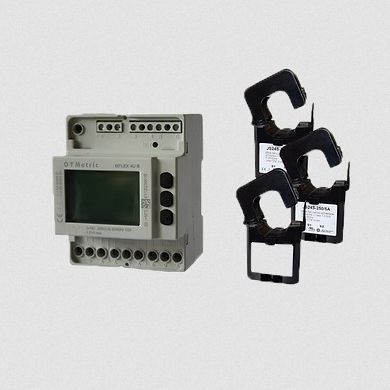 Drehstromzähler - eFLEX TC - OTMETRIC - für DIN-Schiene / mit LCD-Display