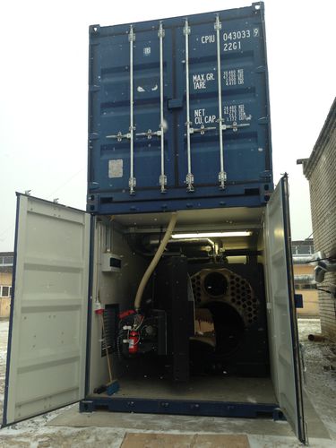 Kesselhaus-Container - Pelltech