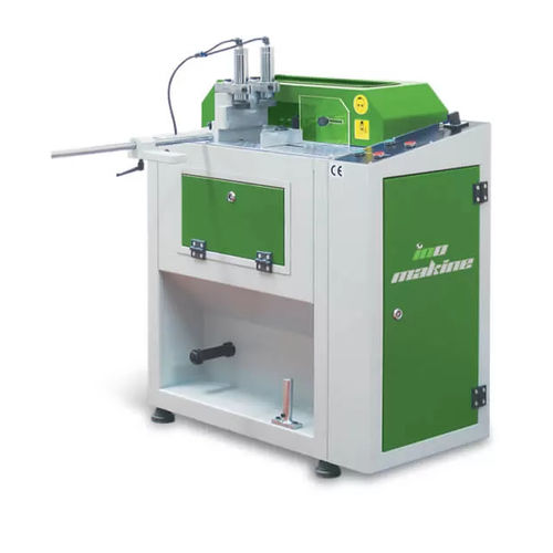 Ausklinkfräse für Aluminium - AS 411 - INO Machinery Inc. - für PVC / mit variablem Winkel / pneumatisch
