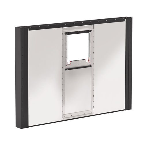Werkstatt-Trennwand - X-Y 4R - PEI srl - für Maschinenschutz