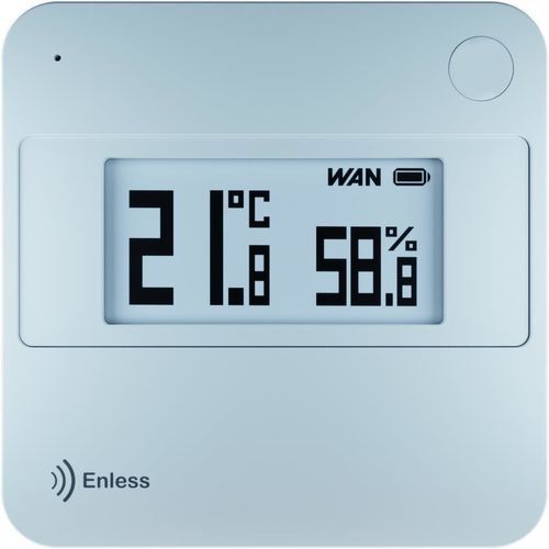 Feuchte- und Temperatursensor / relativ - TX T&amp;H E-INK AMB 600-052 - Enless Wireless - wandmontiert / LoRaWAN / LoRa