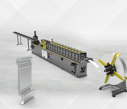 Profiliermaschine für Profile - YCLNAL - YCS YUCESAN PROFESYONEL MAKINE SİSTEMLERİ SAN LTD - PLC-gesteuert / mit Rollenförderer
