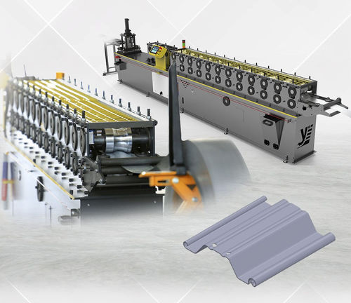 Profiliermaschine für Profile - YCLLAM - YCS YUCESAN PROFESYONEL MAKINE SİSTEMLERİ SAN LTD - automatisch / PLC-gesteuert / Präzision