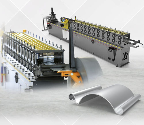 Profiliermaschine für Profile - YCLLAM - YCS YUCESAN PROFESYONEL MAKINE SİSTEMLERİ SAN LTD - automatisch / PLC-gesteuert / Präzision