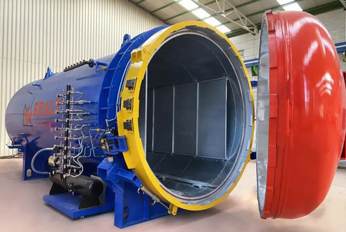 Autoklav für VSG-Glas - ERALP KAZAN VE ENERJİ TEKNOLOJİLERİ - Prozess / horizontal