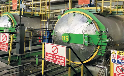 Autoklav für die Textilindustrie - ERALP KAZAN VE ENERJİ TEKNOLOJİLERİ - Prozess / automatisch / horizontal