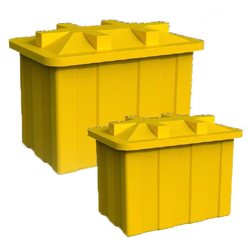 Polypropylenbehälter - 47 series - Golden Fibra - für leere Batterien / recycelbar