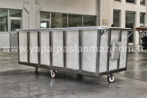 Transportwagen - YAPAR MAKİNA A.Ş - Werkstatt / Edelstahl / mit Lenkrolle