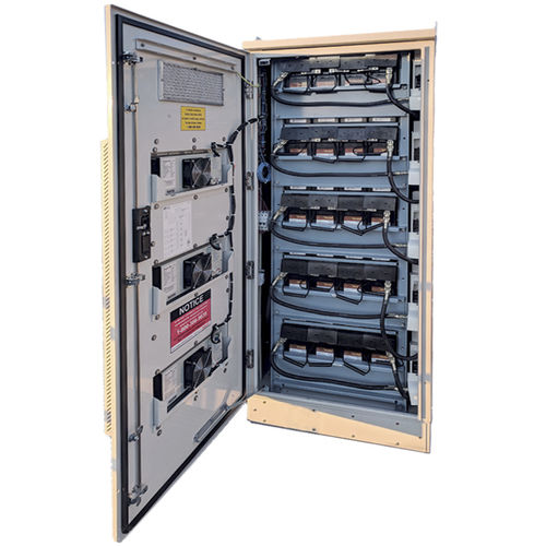 Bodenstehender Schaltschrank - CUBE BBU SERIES - Charles Industries - für Außenbereich / mit Tür