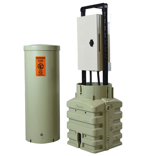 Wandmontiertes Gehäuse - Pedlock® BDO Ser - Charles Industries - rechteckig / zylinderförmig / PVC