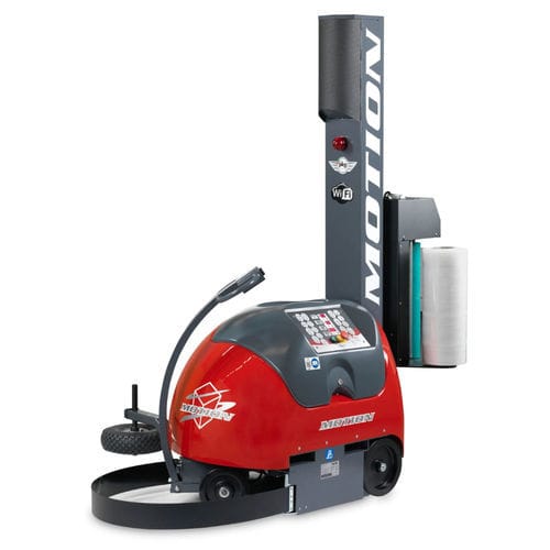 Stretchwickler mit Drehteller - Motion eMPS - pkg - halbautomatisch / mit Stretchfolie