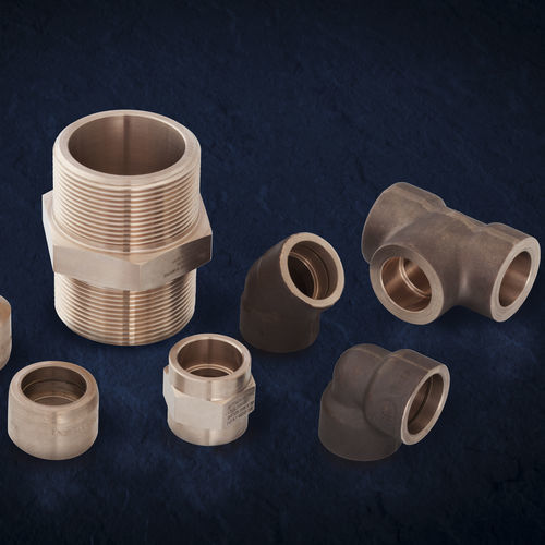 Kupfernickel-Anschluss - Sitindustrie Marine S.A.S. - hydraulisch / Einschraub / gerade