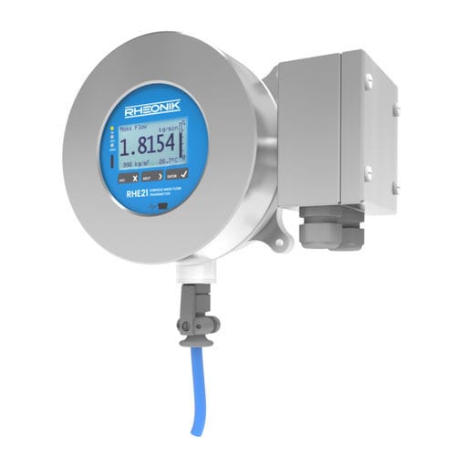 Massen-Durchflusstransmitter - RHE 21 - Rheonik Messtechnik GmbH - Volumen / für Flüssigkeiten / Gas