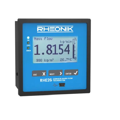Massen-Durchflusstransmitter - RHE 26  - Rheonik Messtechnik GmbH - Volumen / für Flüssigkeiten / Gas