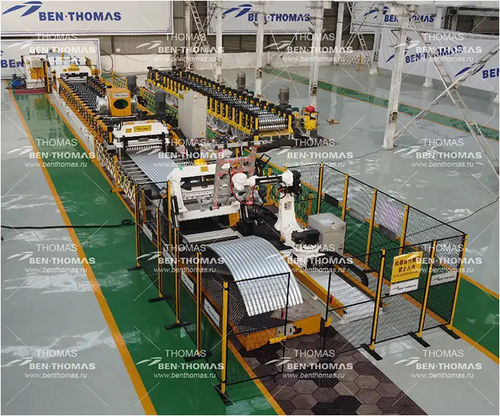 Profil-Produktionsanlage - Thomas Machinery Manufacturing Co. Ltd. - Platten / automatisch / für Baustellen