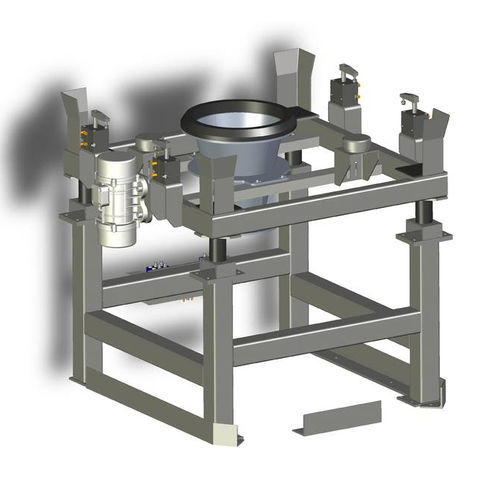 Entladungssystem für Container - CVD - HOSOKAWA SOLIDS, S.L. - für die Lebensmittel- und Getränkeindustrie / für Schüttgüter / für Pulver