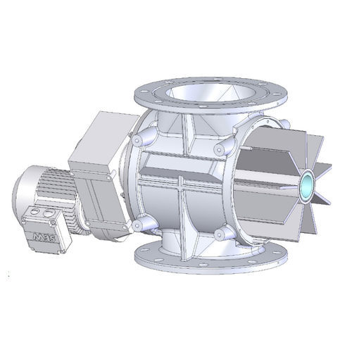 Zellenradschleuse für pulverförmiges Gut - SRVC series - HOSOKAWA SOLIDS, S.L. - für pneumatische Förderung / für Schüttgüter / für Lebensmittel