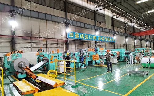Drehbare Querteilanlage -  FOSHAN TE XIANG MACHINERY CO., LTD - für Stahl / für Aluminium / für Edelstahl