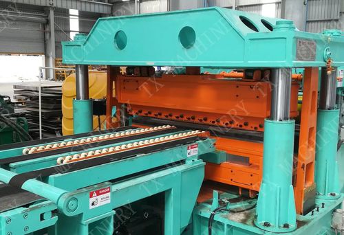 Querteilanlage für Stahl -  FOSHAN TE XIANG MACHINERY CO., LTD - für Karbonstahl / für Blech / Stapel