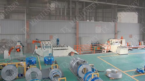 Stange-Querteilanlage -  FOSHAN TE XIANG MACHINERY CO., LTD - für Stahl / für Edelstahl / Stapel