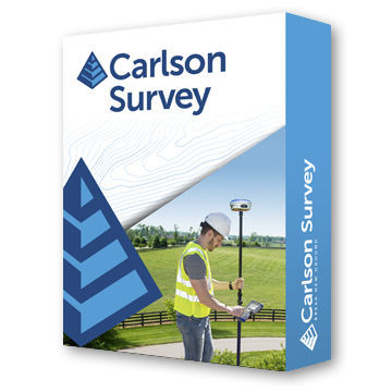 Landvermessungssoftware - Carlson Software - Modellierung / Datensammel / Prozess