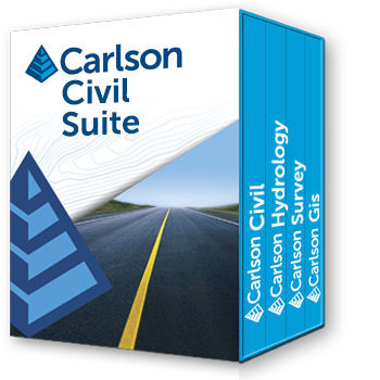 Software-Suite / Analyse - Carlson Software - für die Verwaltung geographischer Daten / Automatisierung / Landvermessung
