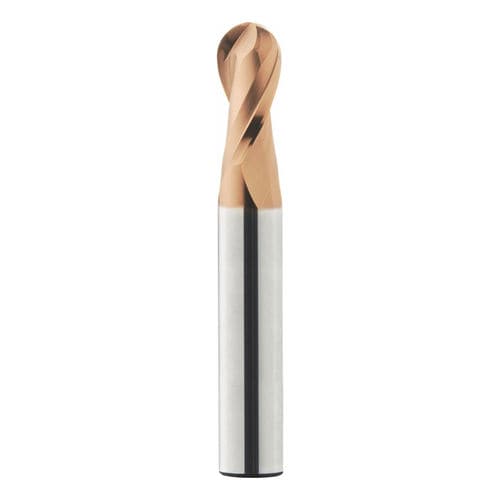 Kugelkopffräser - Eco-Line - KSKF Z2 Series - Karcan Cutting Tools - VHM / Schlicht / Eck