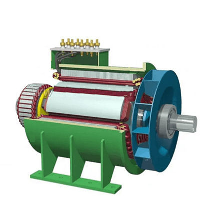 Synchrongenerator - Elom Motor - AVR / Hochspannung / kompakt