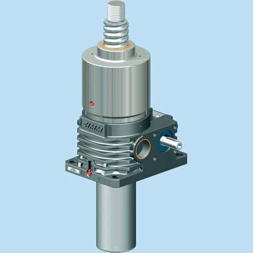 Kugelgewindespindel-Spindelhubgetriebe - Z series - ZIMM GmbH - mit Schnecke / Aluminium