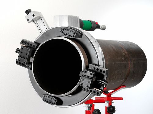 Orbitale Rohrschneidemaschine / kalt - TCEM - pneumatisch / Edelstahl / Stahl