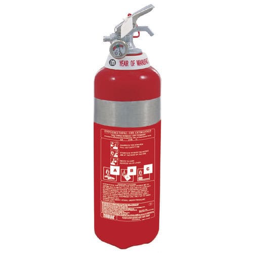 Feuerlöscher auf Trockenpulverbasis - MBK02-010PA-P1S - MOBIAK - tragbar