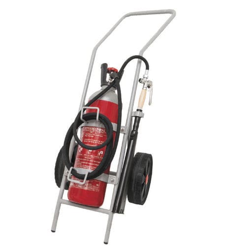 Feuerlöscher / Gas (CO2) - MBK06-100CA-P1A - MOBIAK - auf Rädern
