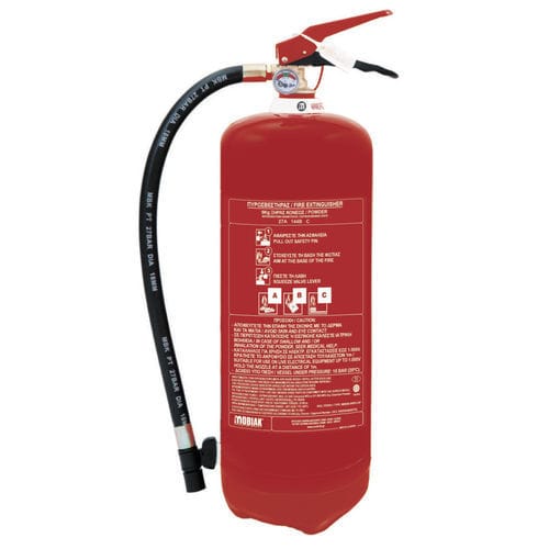 Feuerlöscher auf Trockenpulverbasis - MBK09-090PA-DF - MOBIAK - tragbar / VKF