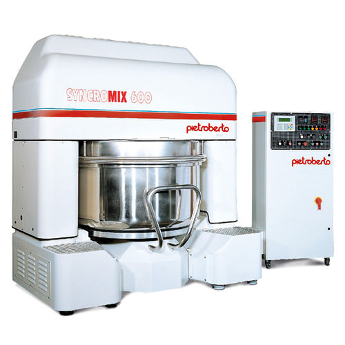 Spiralteigkneter - SINCROMIX 600 - Pietroberto - für Bäckerei / mit Schneebesen / abnehmbarer Schüssel