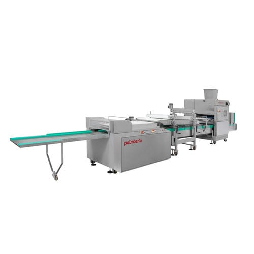 Produktionsanlage für Hamburger - Fast - Pietroberto - Hotdog / automatisch / 4-spurig