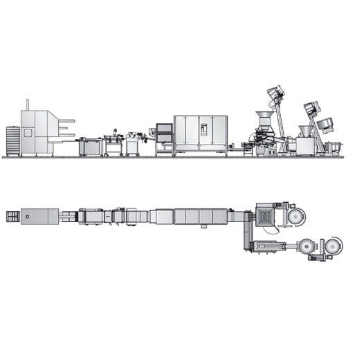 Automatische Produktionsanlage für Brote - Pietroberto