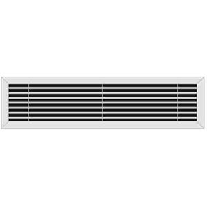 Lüftungsgitter / anodisiertes Aluminium - LM Series  - GMCAIR HVAC SYSTEMS AND EQUIPMENTS LLC - rechteckig