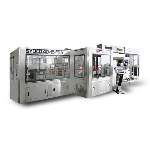 Automatische Füll- und Verschließanlage - SYD series - Zhangjiagang TIE Machinery Co., Ltd. - Flaschen