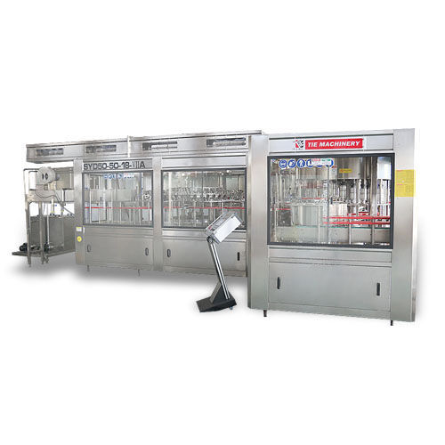 Automatische Füll- und Verschließanlage - RCGF18-18-8 series - Zhangjiagang TIE Machinery Co., Ltd. - für Fruchtsaft