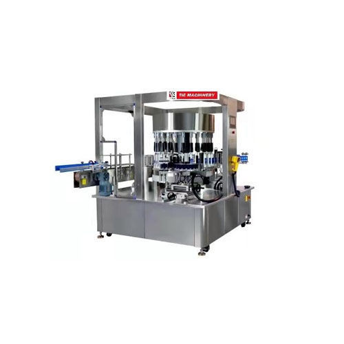 Etikettiersystem für Flaschen - TRG series - Zhangjiagang TIE Machinery Co., Ltd. - zur Seitenetikettierung / zur Rundumetikettierung / für die Getränkeindustrie
