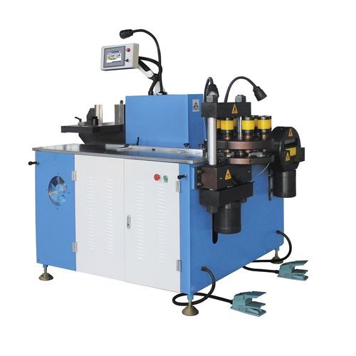 Stromschienen-Bearbeitungszentrum / Stanzen - BM303-S-3 Series - SHANDONG GAOJI INDUSTRY MACHINERY CO., LTD - Falten / stationär
