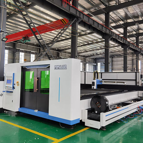 Laser-Schneidemaschine - Prima CNC Machinery - Faserlaser / für Metall / für Blech