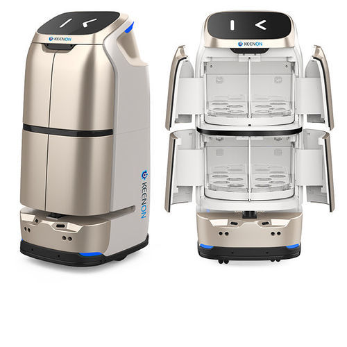 Lieferroboter für Hotels - W3 - Keenon Robotics Co., Ltd. - für Nahrungsmittel / mit Rädern / autonom