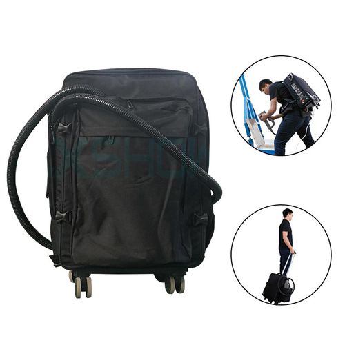Laserreinigungsanlage - LXC-50W - Jinan Lingxiu Laser Equipment Co., Ltd - Industrie / tragbar / Rucksack