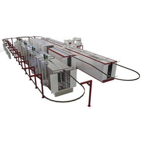 Wasser-Waschanlagen - CardanWash - KSP Machine - Sprüh / automatisch / Prozess